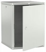 Шкаф LINEA W 2.0 15U 600х600мм дверь метал. сер. ITK LWR3-15U66-MF-2