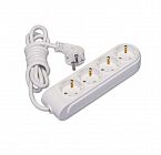 Удлинитель 4х10м с заземл. 16А IP20 защ. шторки Makel N4210083