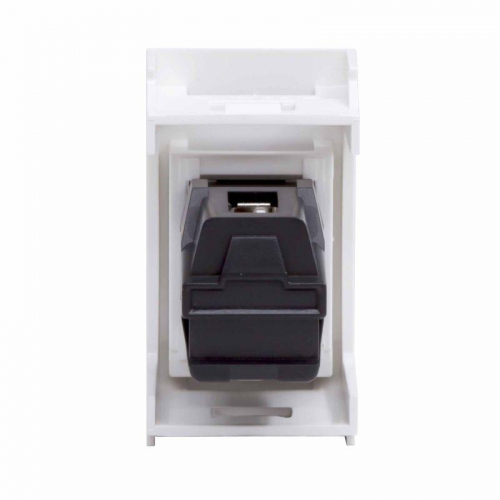 Розетка USB 1-м 1мод. Viva USB 2.0 бел. DKC 42018 фото 4