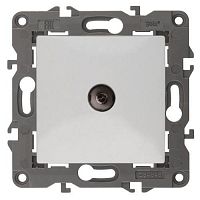 Розетка телевизионная проходная TV Elegance 14-3102-01 IP20 бел. Эра Б0034296
