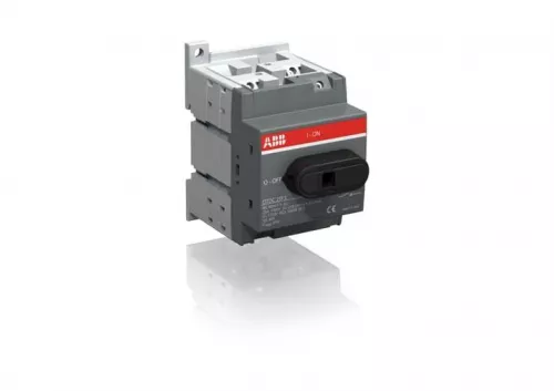 Выключатель нагрузки OTDC25F3 25А 1000В DC для работы на постоянном токе ABB 1SCA121458R1001