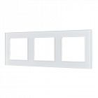 Рамка стеклянная FRM-GLARE-GS-3-WH Arlight 043799