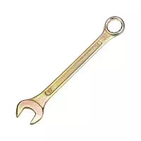 Ключ комбинированный 17мм желт. цинк Rexant 12-5812-2
