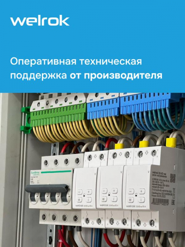 Реле напряжения с разрывом фазы и нейтрали LN -63 Welrok 4660251141707 фото 13