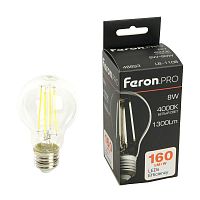 Лампа светодиодная LB-1108 8Вт 4000К E27 1300лм 175-265В FERON 48893