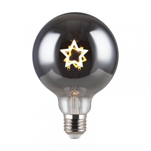 Лампа светодиодная Loft Led G95 3Вт 3000К E27 Voltega 8521