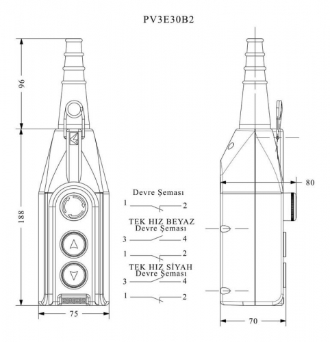 Пульт управления EMAS PV3E30B2 фото 2