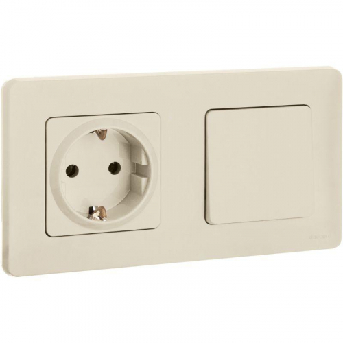 Выключатель 1-кл. Inspiria 10А IP20 250В 10AX механизм сл. кость IEK 673601 фото 2