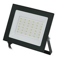 Прожектор светодиодный ULF-Q519 50Ат/GREEN IP65 220-240В BLACK зел. свет. корпус черн. 4690485202592 Volpe UL-00012830