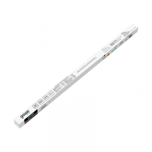 Лампа светодиодная Basic 10Вт T8 4000К G13 780лм 600мм стекло GAUSS 1930202 фото 3