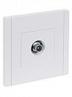 Розетка TV проходная FORTE&PIANO FP229 бел. IEK FP-A10-P-K01