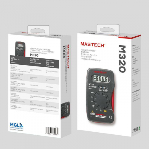 Мультиметр портативный M320 Mastech 13-2009 фото 3
