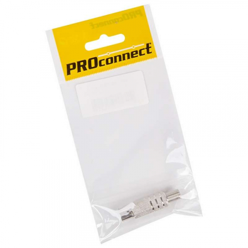 Разъем штекер TV никель с пружиной (инд. упак.) PROCONNECT 05-2011-4-7