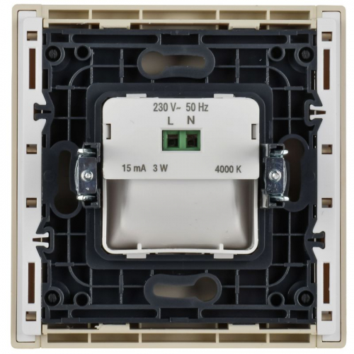 Подсветка светодиодная FORTE&PIANO встраив. FP457 ваниль IEK FP-FL20-K10 фото 3