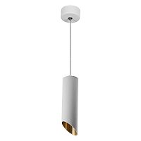 Светильник ML1838 35Вт 230В MR16 D55хH300 потолочн. на подвесе бел. зол. FERON 48044