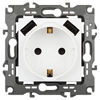 Розетка Эра12 12-4109-01М 16А 250В 2P+E с 2xUSB 5В-3А защ. шторки бел. матов. Эра Б0065728