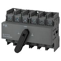 Выключатель-разъединитель ВНК-32-31130 PRO mvr30-3-100E 3П 100А на 2 направления с фронтальной рукояткой управления Эра Б0054014