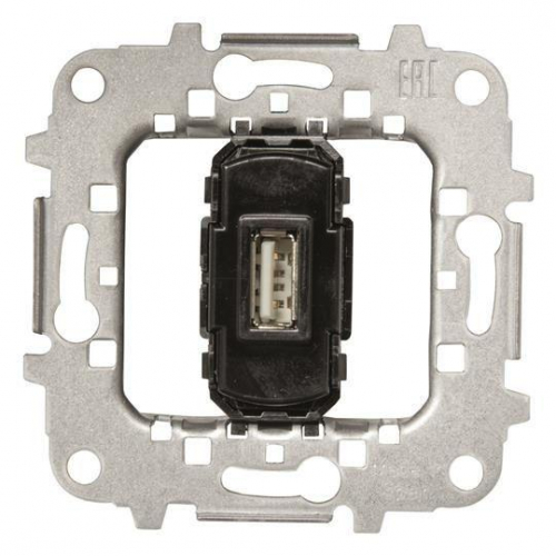 Механизм USB зарядного устройства 1х2000мА 5В SKY ABB 2CLA818520A1001