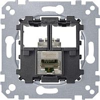 Механизм розетки комп. СП Merten Actassi 1хRJ45 CAT.6A STP SchE MTN4576-0021