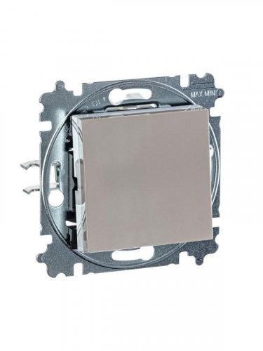 Переключатель перекрестный 1-кл. СП Levit IP20 кофе макиато/бел. ABB 2CHH590745A6018 фото 3