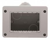 Коробка для открытой установки на 3мод. Zenit/Stylo IP40 ABB 2CLA339110N1101