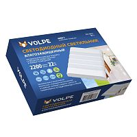 Светильник светодиодный ULW-Q280 22W/4000K/S01 IP65 White Прямоугольник 22Вт 4000К IP65 200х160х58мм промышленный накладной влагозащ. опал. рассеив. бел. Volpe UL-00006710