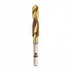 Сверло-метчик М8 Р6М5 ТИТАН Kranz KR-91-0697