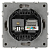 Розетка комбинированная СП Galaxy RJ45 + TV 16А IP20 250В титан Эра Б0070788