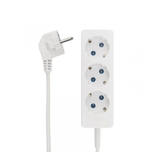 Удлинитель 3х1.5м с заземл. PREMIUM 3х0.75 бел. PROCONNECT 11-2416 фото 4