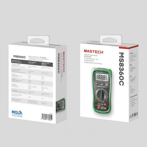 Мультиметр профессиональный MS-8360C Mastech 13-2027 фото 5