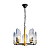 Светильник Ollie 5х40Вт E14 IP20 подвесной Freya FR5525PL-05GB