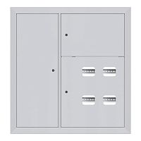 Щит этажный 4кв. слаботочка слева (1000х950х160) Basic EKF mb28-v-4z