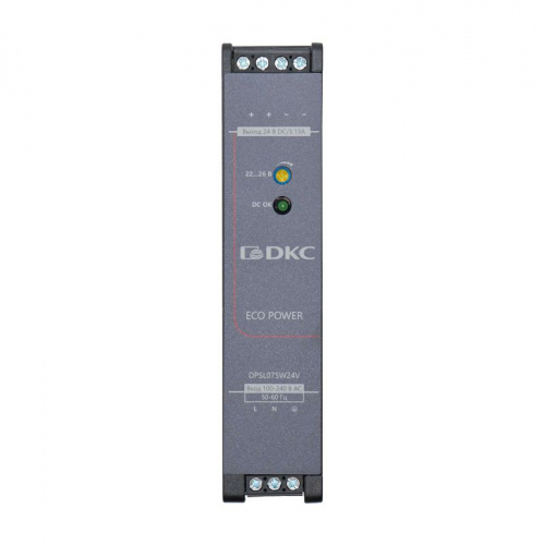 Источник питания "ECO POWER" 1ф 75Вт 24В DKC DPSL075W24V фото 2