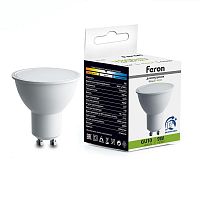 Лампа светодиодная LB-561 9Вт MR16 4000К GU10 230В диммир. FERON 51062