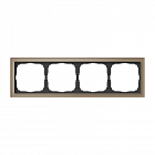 Рамка 4-м ArtGallery Pure органич. стекло шампань SE GAL320504
