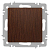Кнопка Accent 6-109-10 10А-250В IP20 СУ венге Intro Б0063623