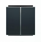 Клавиша для 2-кл. выкл./перекл./кнопок SKY черн. бархат ABB 2CLA851100A1501