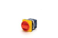 Переключатель аварийный 4 полюса двухпозиционный (0-1) 25А EMAS PSA025AK441E