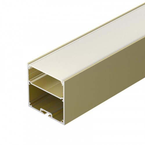 Профиль SL-LINE-5050-LW-2000 ANOD GOLD L2000 алюм. Arlight 039982