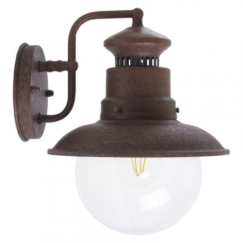 Светильник PL571 60Вт IP44 230В садово-парковый коричн. FERON 11625