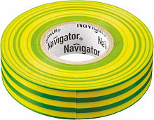 Изолента 71 234 NIT-B15-10/YG же./зел. Navigator 71234