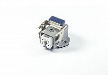 Розетка боковой ввод 5п 10А EMAS EBM05PE46