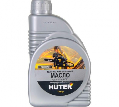 Масло цепное минеральное 80W90 1л. HUTER 73/8/2/1 фото 2