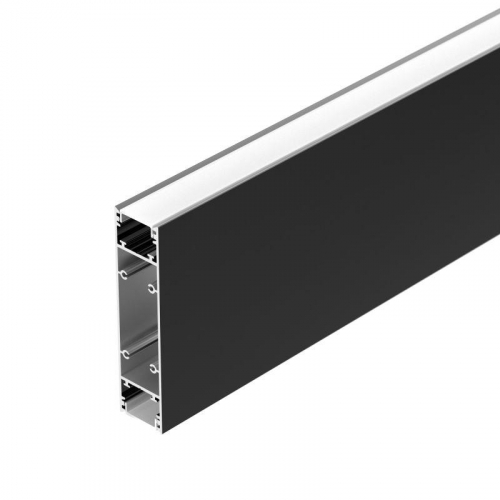 Профиль SL-LINE-25100-DUAL-2500 BLACK алюм. L2500 Arlight 033735