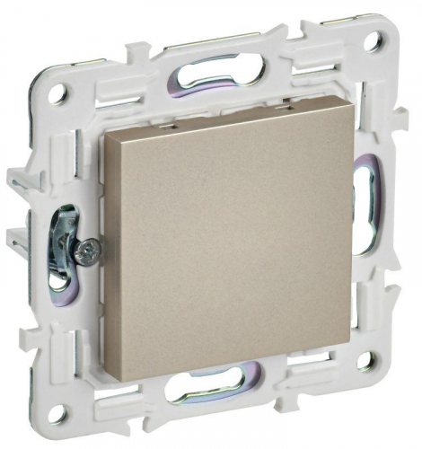 Заглушка с суппортом SKANDY SK-C01Sh шампань IEK SK-PL10-K37