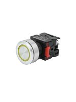 Лампа индикаторная ЛС(к)-30-Ж-2-24-65У1 светодиодная матрица d30мм 24В AC/DC IP65 желт. Электротехник ET016986