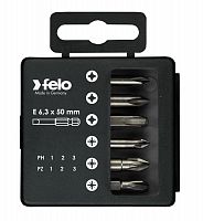 Набор бит PZ/PH Industrial 50мм (уп.6шт) Felo 03291516