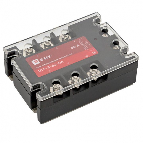 Реле твердотельное трехфазное RTP-60-DA PROxima EKF rtp-3-60-da фото 7