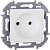 Розетка 1-м СП Inspiria 16А IP20 250В 2P механизм бел. IEK 673710