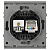 Розетка комбинированная СП Arktik RJ45 + TV 16А IP20 250В алюм. Эра Б0070496